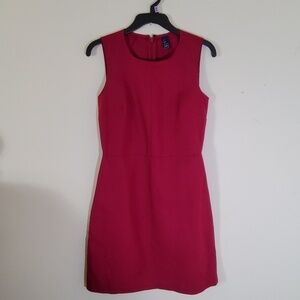 Gap Slim Shift Dress Very Berry Size 2
